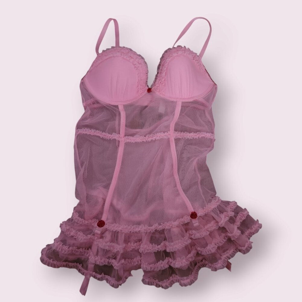 Victoria's Secret Ruffle Babydoll Top
